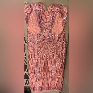 Formal Strapless Dress